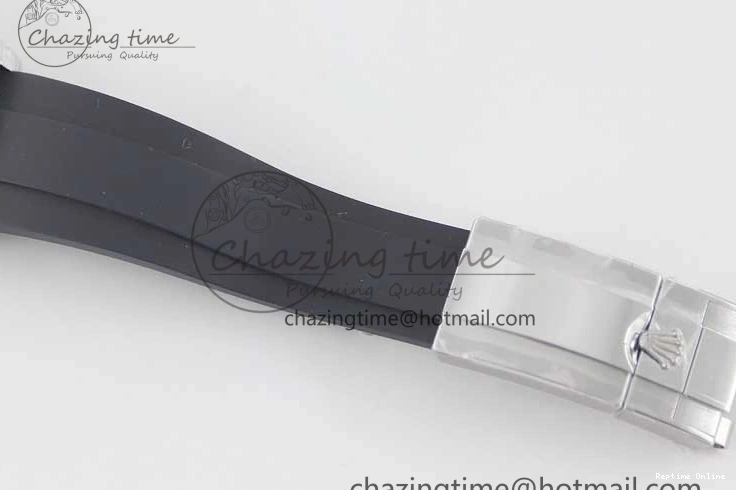 0129 Refined Daytona 116519 SS TWF 1:1 Best Edition 904L Steel Black Dial on Oysterflex Strap A 2409